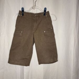 Lacoste Brown Cargo Shorts